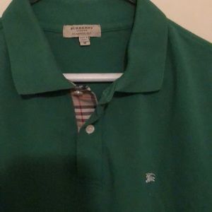 Burberry London Classic Fit Polo Size Medium